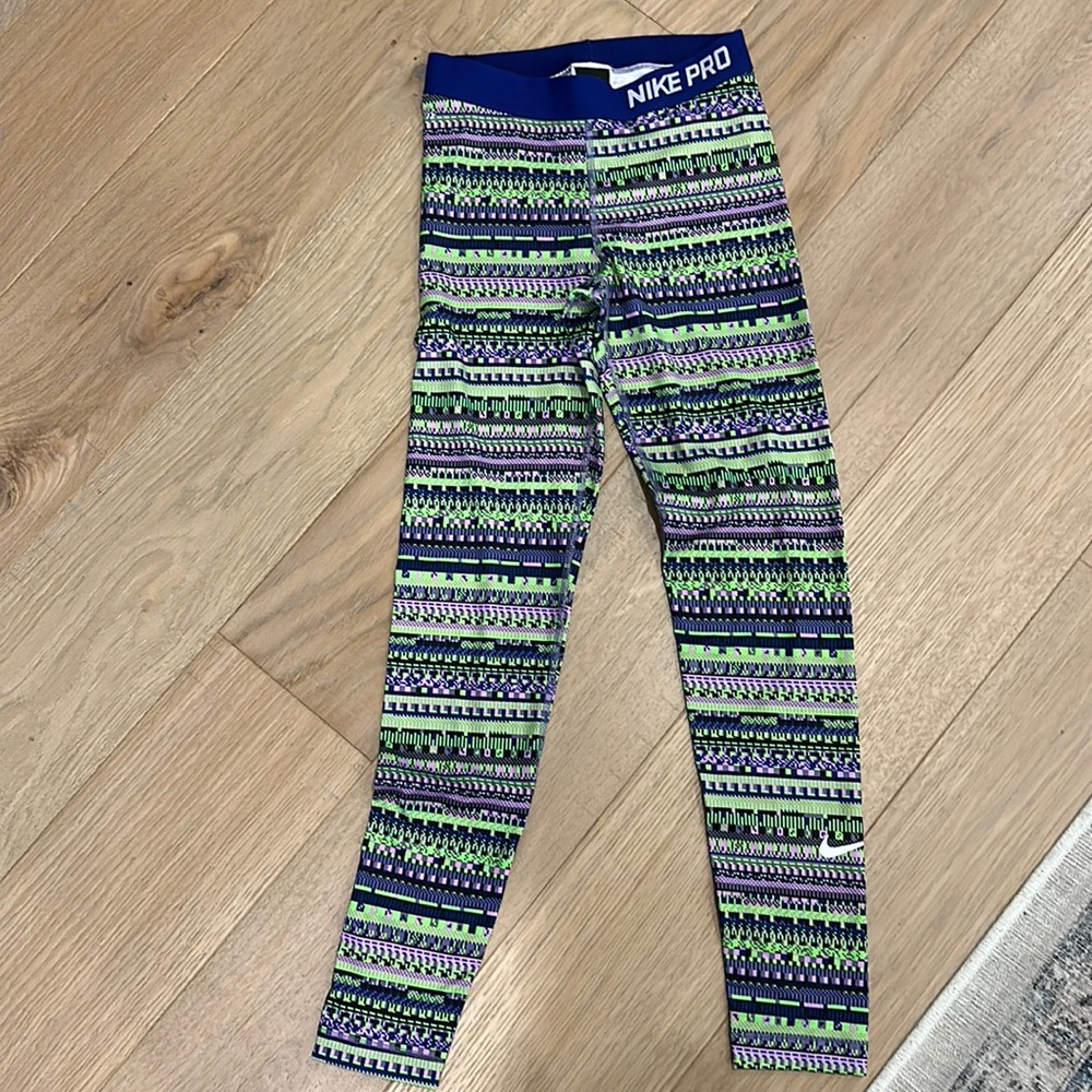Nike pro dri fit workout pants